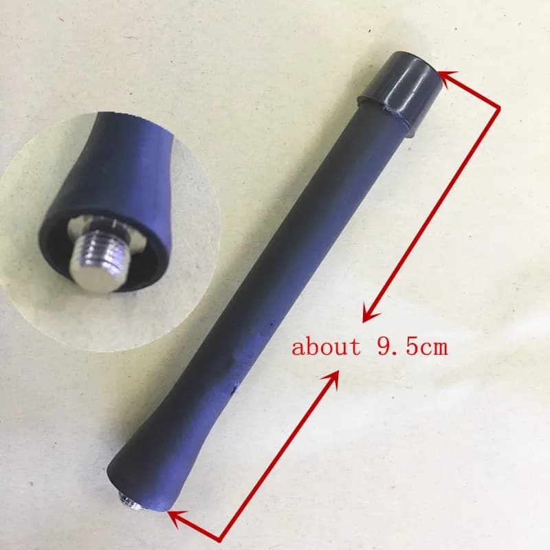 Antenna corta in gomma 350mhz per motorola gp88,gp68,gp88s,gp3188,ep450,cp040,cp050,gp338,gp328 ecc walkie talkie