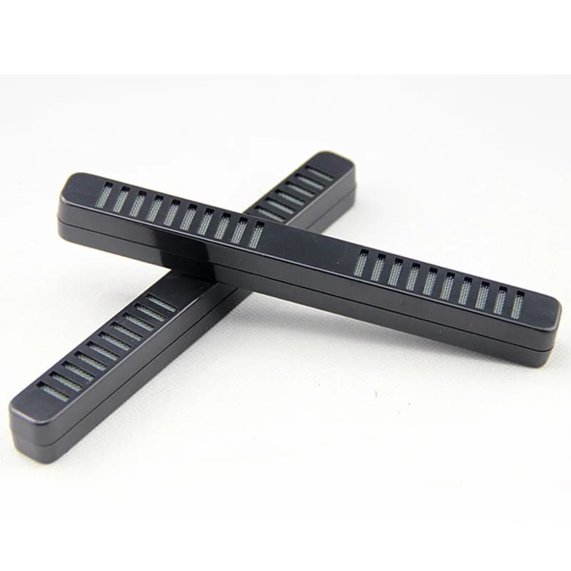 1x umidificatore per sigari da fumo nero per tabacco da fumo umidificatore rettangolare a barra