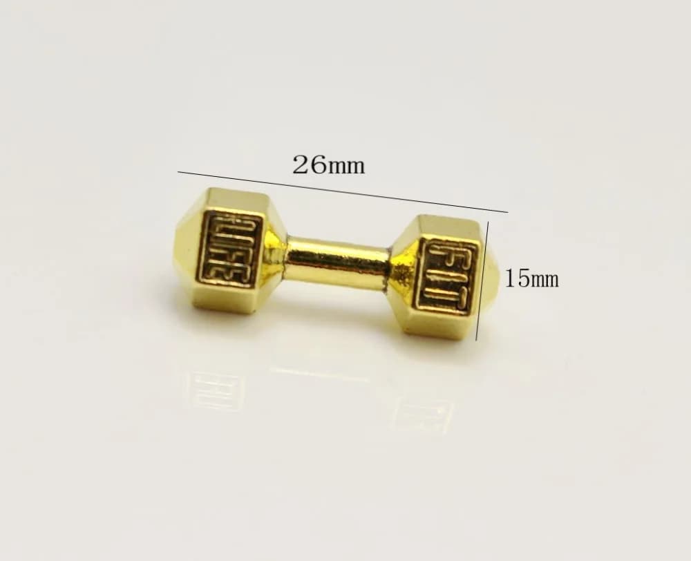 50 pcs/lot metal pendants for diy jewellery making handlebars for bracelet
