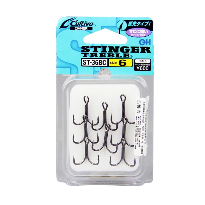 PROPRIETARIO Treble Ganci ST-36 Spinato Gancio di Pesca 4 #6 #8 # Super-Sharp Solido Tre Ganci di Ancoraggio Amo pesca Attrezzatura Da Pesca