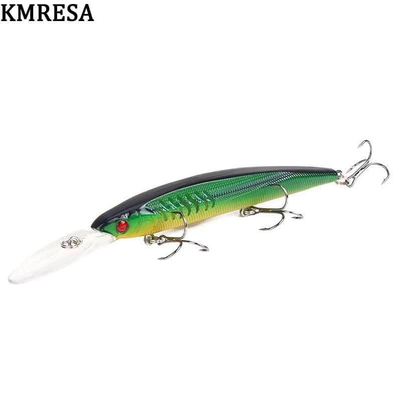 1 pz 15cm/14g esca da Pesca Set nuova lingua lunga Isca Wobblers artificiali Pesca esca da Pesca attrezzatura da Pesca pesciolino