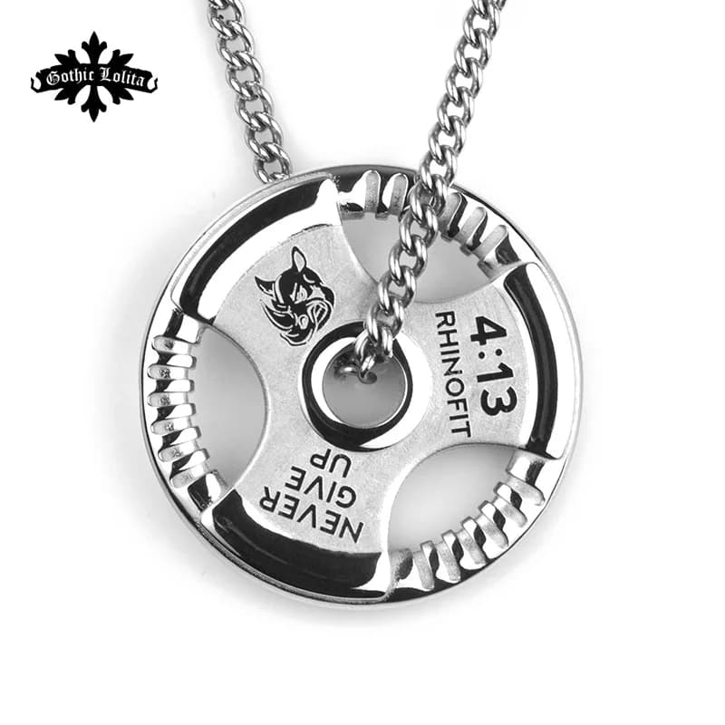 Weight Plate Balance Sheets Lifting Weight Weights Bodybuilding Gym Crossfit Exercise Mygrillz Necklace