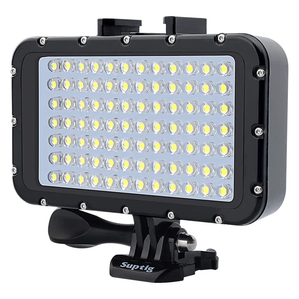 For Gopro Hero 9875 SJCAM SJ6/8/9 Xiaomi yi Mijia EKEN H9R Action/SLR Camera photography underwater lamp light underwater torch