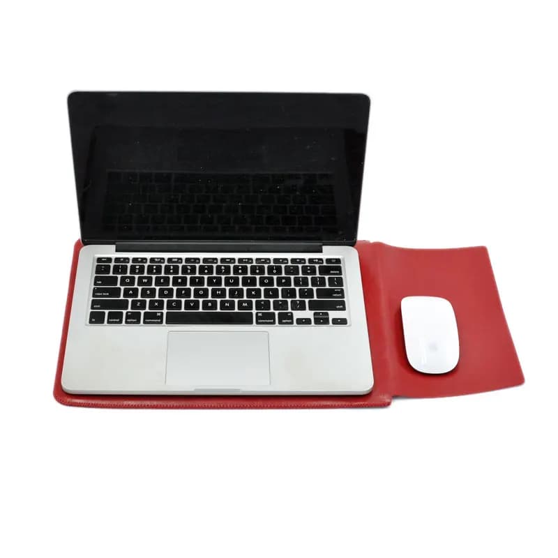 Sacchetto Del Computer Portatile Custodia in Microfibra Custodia in Pelle per Lenovo Thinkpad X1 Carbonio Yoga 14 Pollici a Doppia Tasca con L'esterno Del Mouse Pad