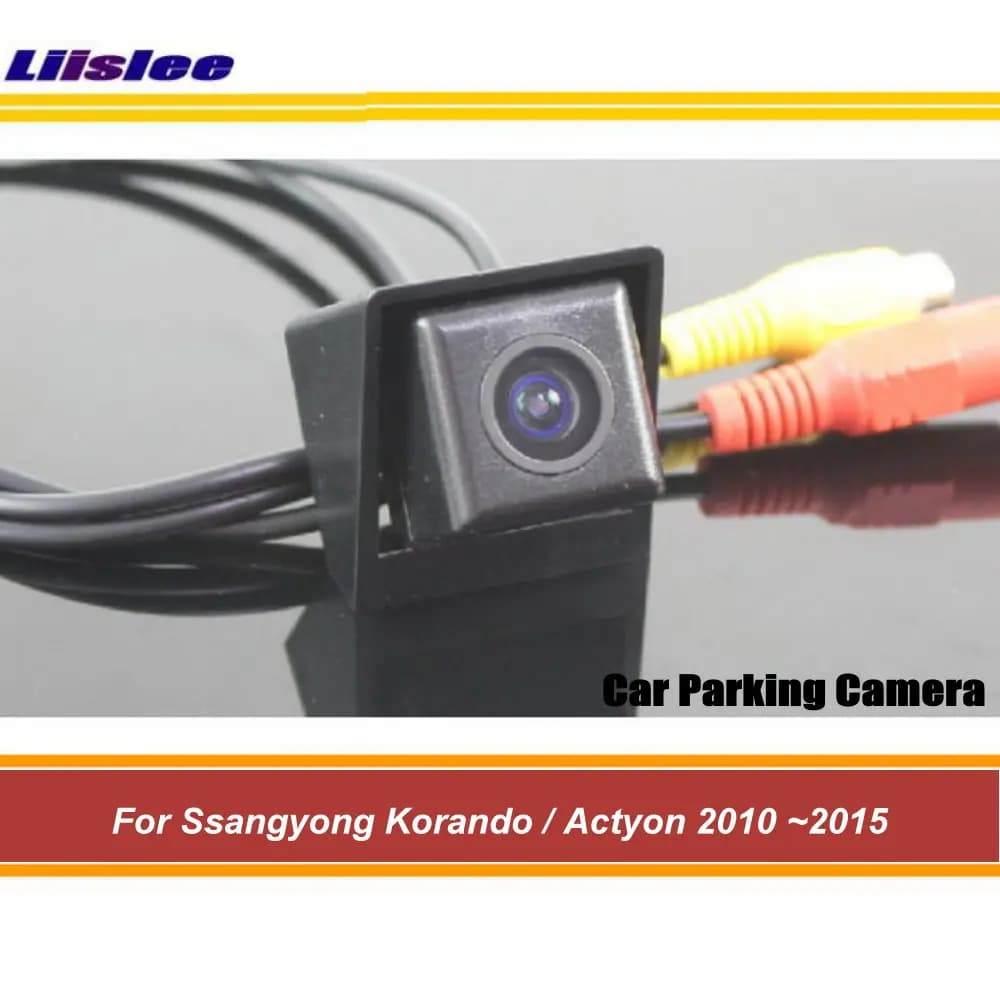 For Ssangyong Korando/Actyon 2010-2015 Car Rear View Camera HD CCD NTSC Parking Back Accessories RAC Integrated Dash Cam Kit