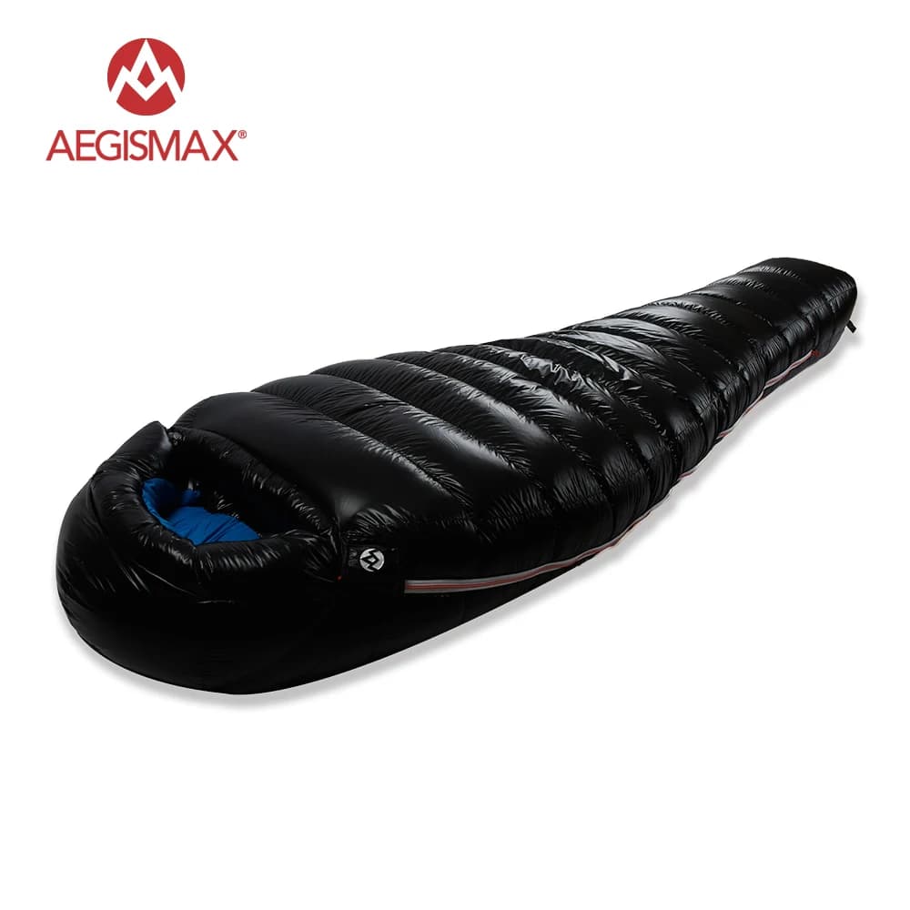 AEGISMAX G1-G5 Series 800FP Goose feather fur bag Ultralight sleeping bag for outdoor camping for men and women
