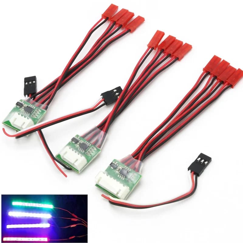 Controller per strisce luminose a LED impermeabile 3S 4S 6S RC per aereo Rc Drone / Rc