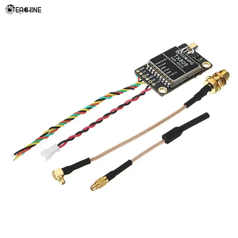 Trasmettitore FPV originale Eachine TX805 5.8G 40CH 25/200/600/800mW VTX Display a LED Supporto OSD/Pitmode/Smartaudio per modelli RC