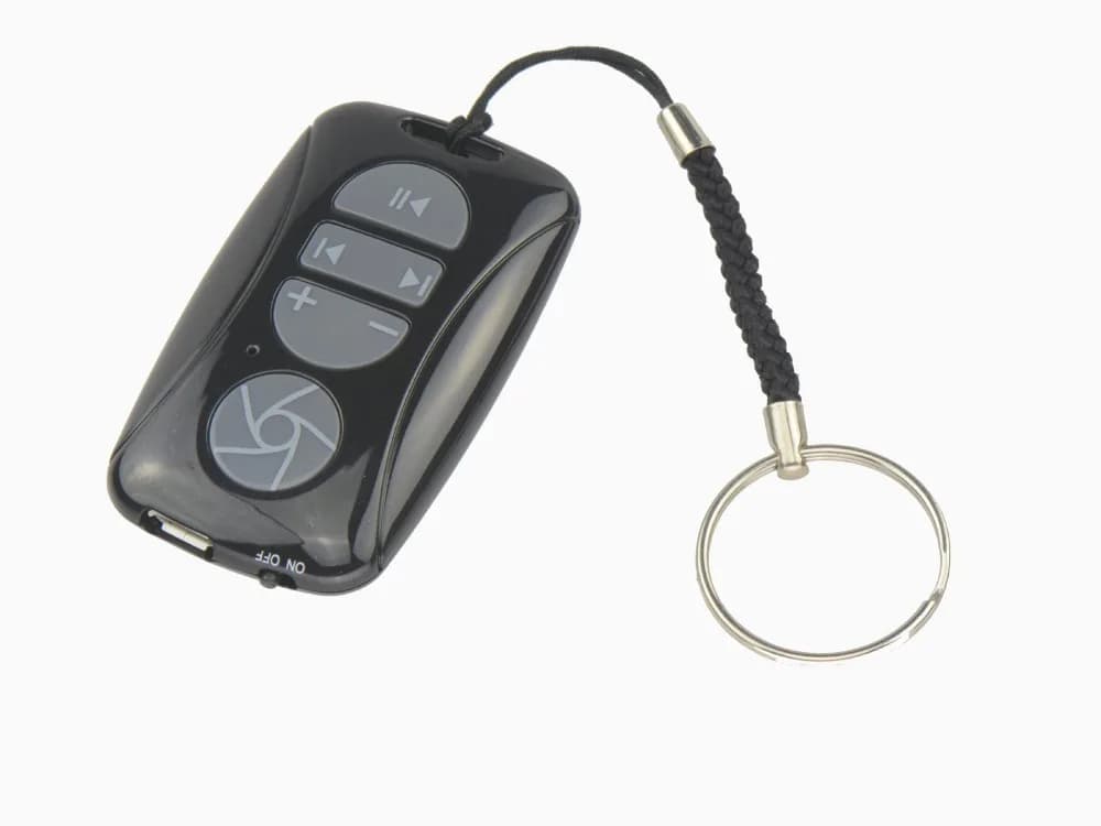 Bluetooth Wireless Media musica telecomando otturatore della fotocamera per iPad, iPhone, iPod Touch, Android, LAPTOP MACBOOK windows