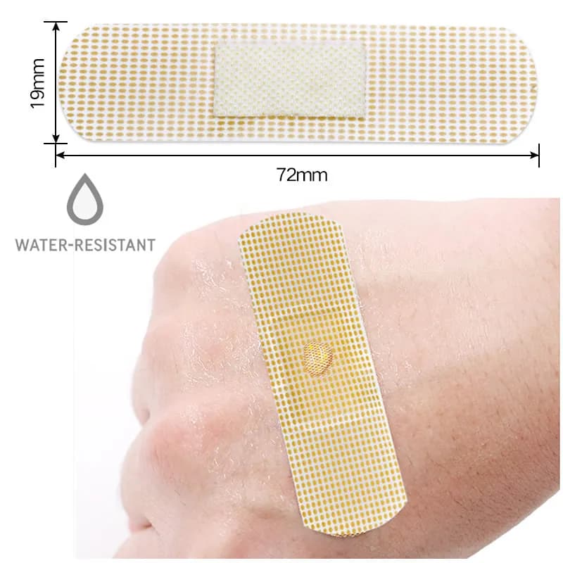 20/50/100Pcs Impermeabile Band-Aid Bende Mediche di Pronto Soccorso Ferita Intonaco Trattamento Home Viaggiare All'aperto campo Kit Di Emergenza