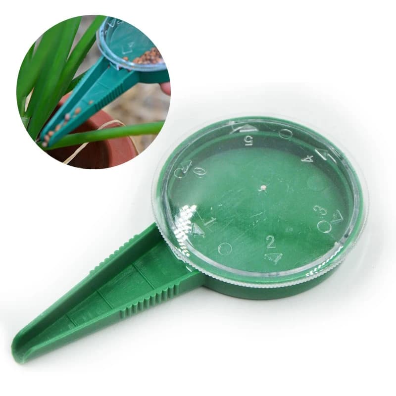 Adjustable seminator with 5 Size Settings, Funnel Seed Device, Agricultural Tools