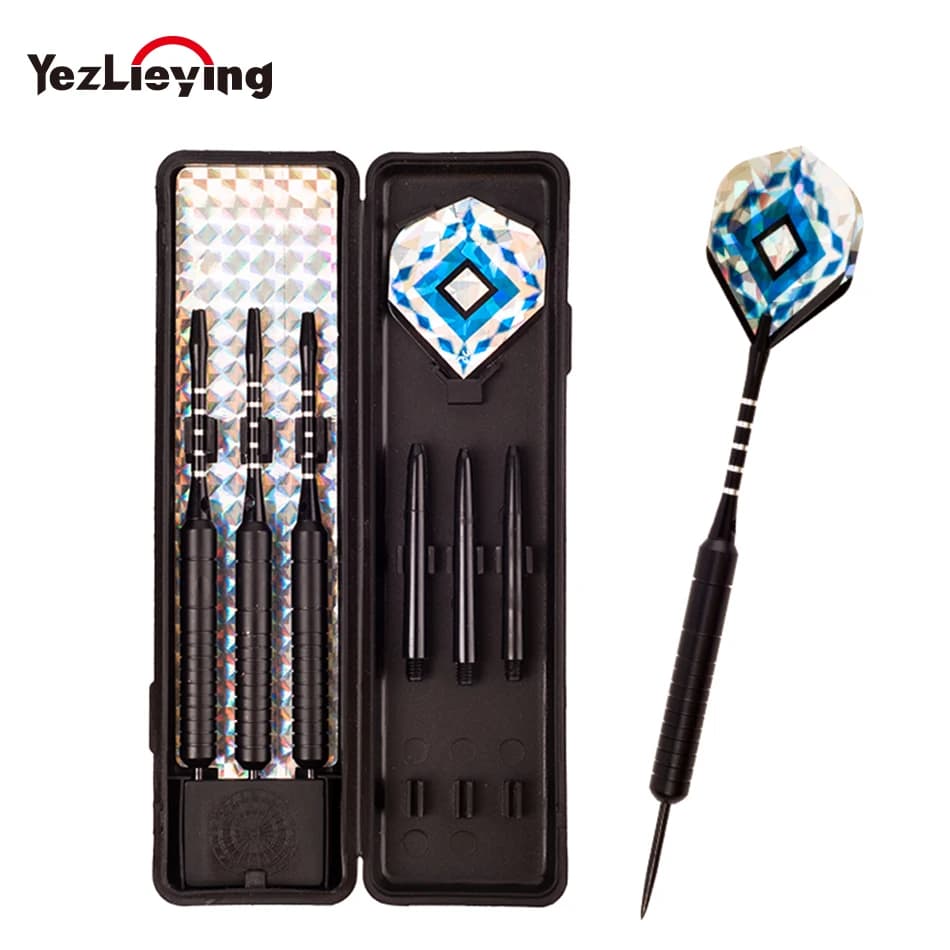 Professional Darts 3Pcs/Box 23g Steel Tip Darts Outdoor Practice Shooting Training Shaft Dart Target Darts