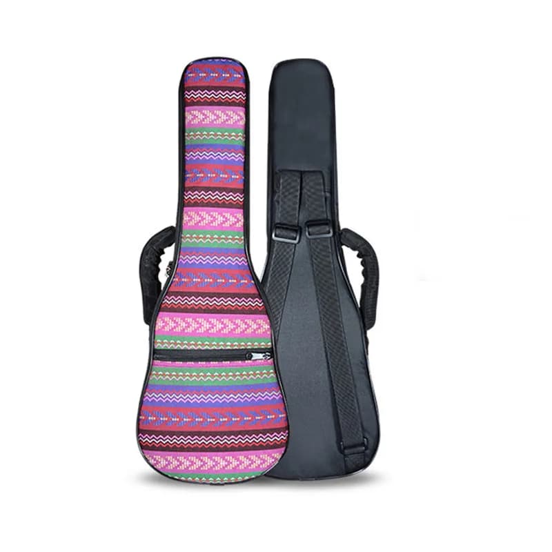 Nuovo Professionale 21 26 pollici tenore soprano ukulele borsa imbottita zaino molle della copertura della cassa variopinta cinghie di spalla tasca regalo del bambino