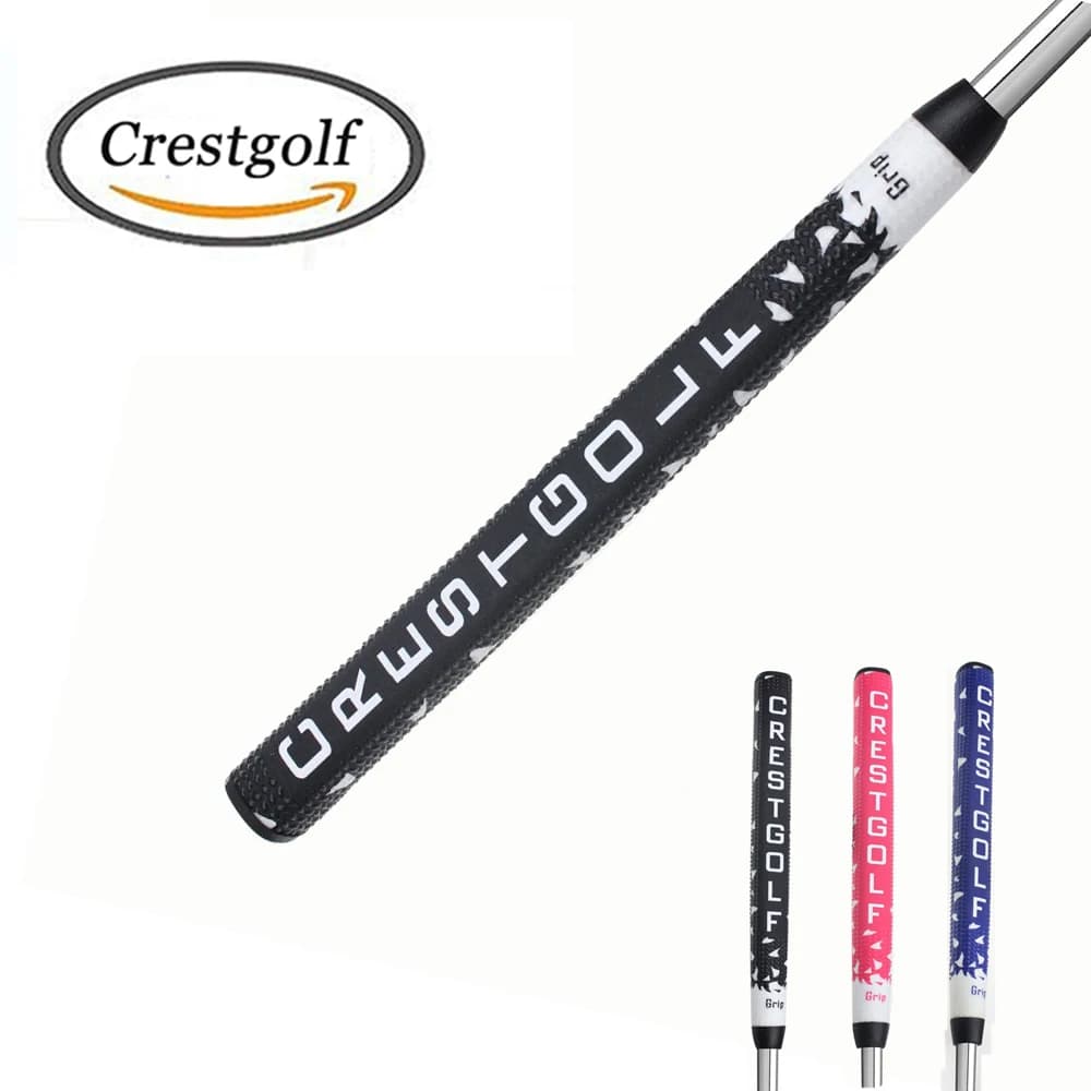 CRESTGOLF Manopole per putter da golf Dimensioni standard per le donne Manopole per mazze da golf Coperte in PU e EAV Antiscivolo Soft Touch Spedizione gratuita