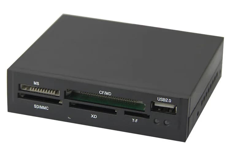 Nero 53in1 interno 3.5 "Memory SD XD Card Reader USB