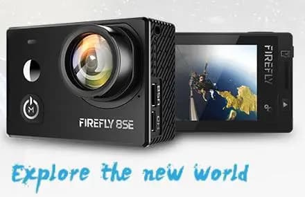 Disponibile Hawkeye Firefly 8SE Action Camera con touchscreen 4K 30fps 90/170 gradi Super-View Bluetooth FPV Sport Action Cam