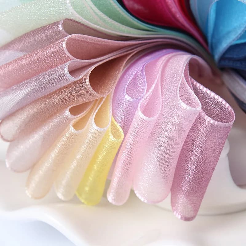 10 Meters/Lot Grosgrain Satin Ribbons for Wedding Christmas Party Decorations DIY Bow Craft Ribbons Card Gifts Wrapping Supplies