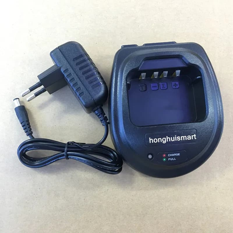 Nuovo caricabatteria originale agli ioni di litio per WOUXUN KG-UVD1P,KG-669P,KG-689,KG-679 ecc. walkie-talkie radio bidirezionale