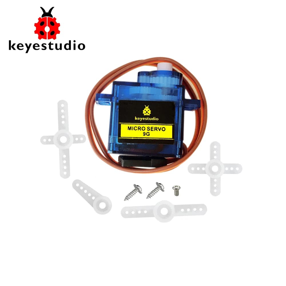 1 pz keyestudio 9G MINI SG90 Servomotore da 90 gradi Blu con connettore PH2.54 per Arduino Robot Car