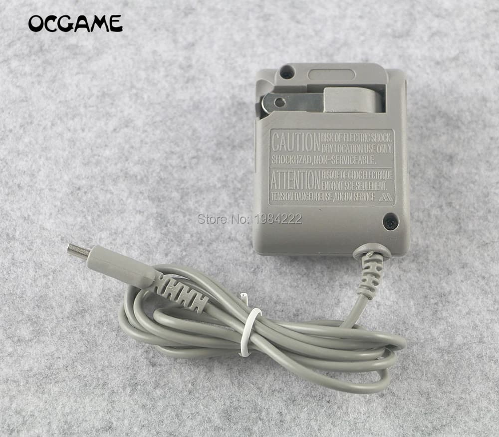 Caricatore da viaggio da parete con presa americana e europea da 20 pezzi per adattatore di alimentazione Nintendo Ds Lite NDSL