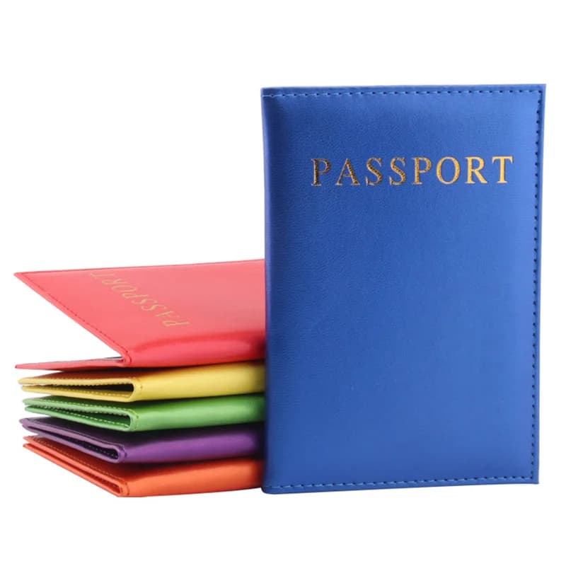 Nuove copertine per passaporto alla moda da donna Russia Porta passaporto rosa Copertine da viaggio per passaporti Custodia per ragazze per passaporto in pelle PU