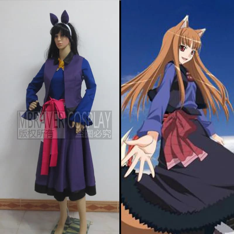 Holo Cosplay (2°) di Spice and Wolf come costume cosplay di Natale di Halloween