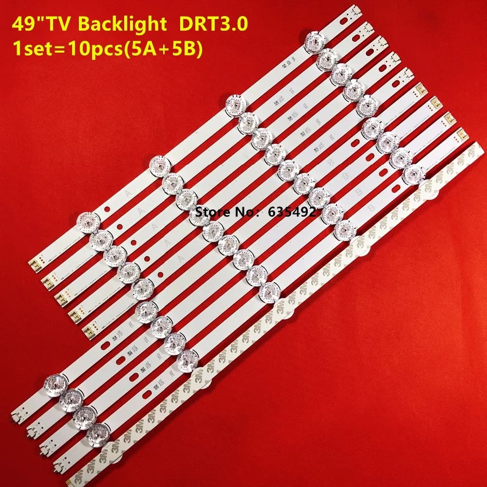 Striscia di retroilluminazione a LED 6916L-1944A 6916L-1945A 49LB550U 49LB552U 49LB561U 49LF5500 49LF5610 49LF5800 49LF5809 49LF6450 49LF6529