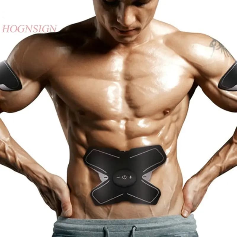 Electric abdominal muscles Intelligent fitness equipment Home Thin belly Pigro Reduce abdomen Trainer A host Body fat reducer Hot sale
