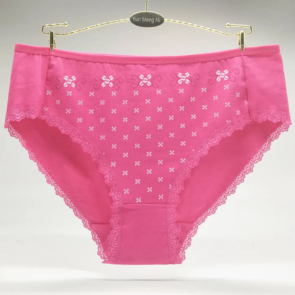 Vendita calda 1 pz/lotto Big Yards 2XL/3XL/4XL intimo donna mutandine da donna di grandi dimensioni slip in cotone all'ingrosso pantaloni mummia 89219