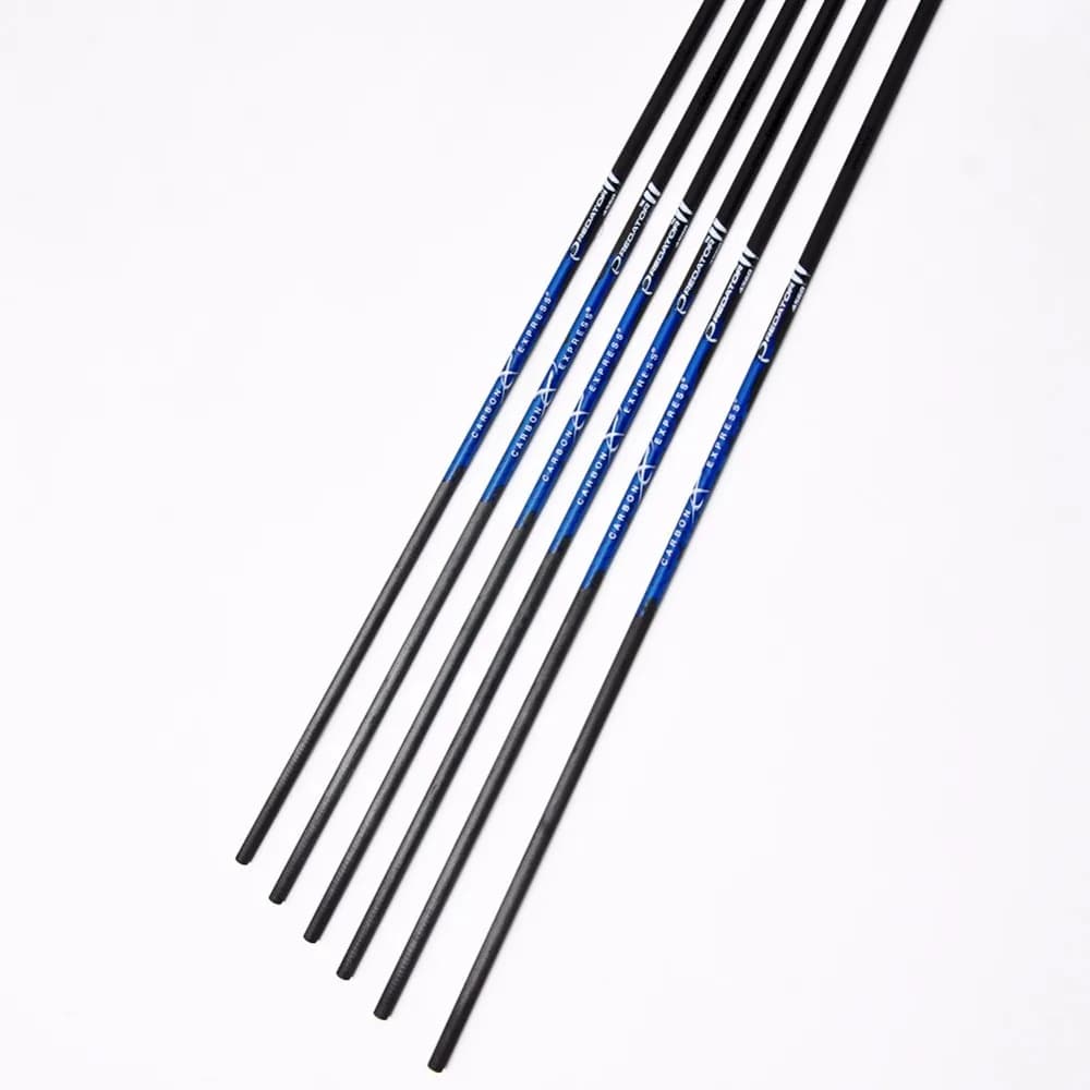 Tiro con l'arco spina dorsale 400 500 600 700 800 900 1000 30 pollici freccia in carbonio albero ID4.2mm arco ricurvo composto arco lungo caccia 12 pz