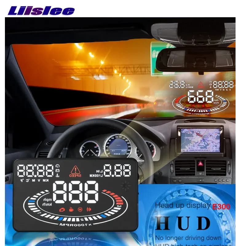 Display Head-Up HUD per Auto Fiat Scudo, Peugeot Expert, Toyota ProAce, Proiettore Schermo per Guida Sicura su Parabrezza