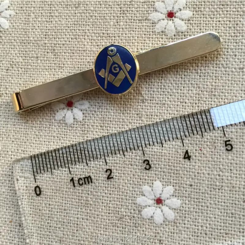 10 pezzi di fermacravatta Masons gratuiti Blue Lodge massonico quadrato e bussola con clip in smalto duro G per uomo regalo di massoneria