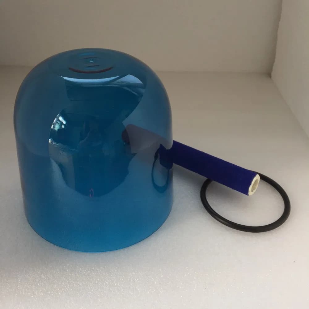 432HZ 3th Octave Indigo Crystal Singing Bowl Perfect Musical Note "A" Third eye chakra or "G" note Throat chakra about 7"