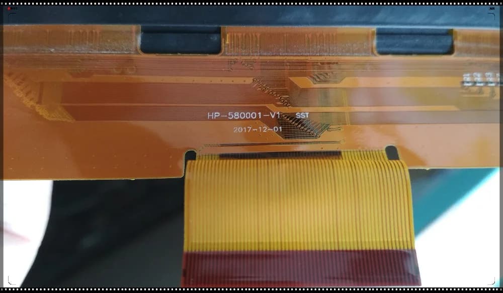 Schermo di visualizzazione a matrice HP-580001-V1 da 5,8 pollici 60 pin risoluzione 1280x768 accessori per proiettori fai da te