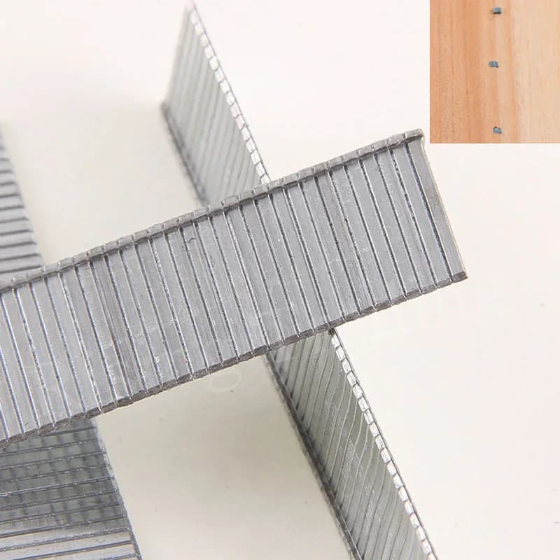 1.2x14mm Standard internazionale T-tipo industriale punti metallici grossolani cucitrice per mobili manuale decorazione della casa pistola per punti metallici 1000 pezzi