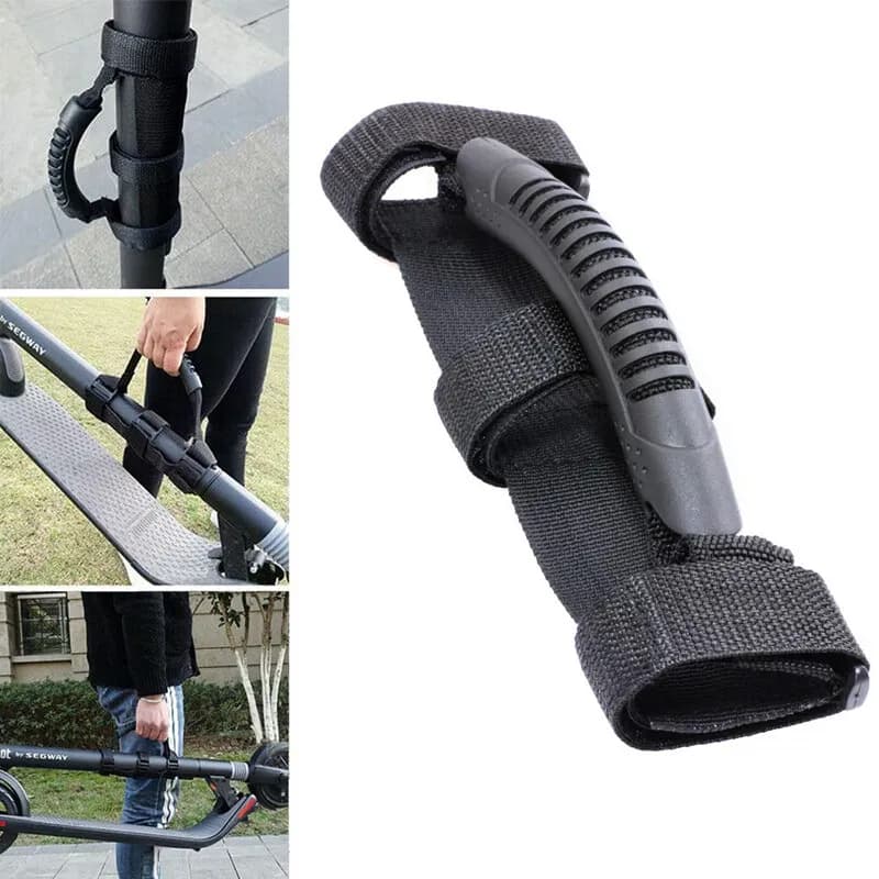 Scooter portatile e skateboard Maniglia per trasporto a mano Fasciatura per cintura per Xiaomi e parte scooter elettrico Ninebot ES1 ES