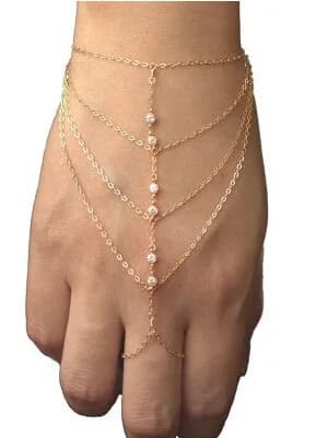 Cheap Marketing New Gold Slave Finger Bracelet & Bracelet Ladies Fashion Charm Wiring Beamiras Mujer Bijoux 2020 Bracelet Punk