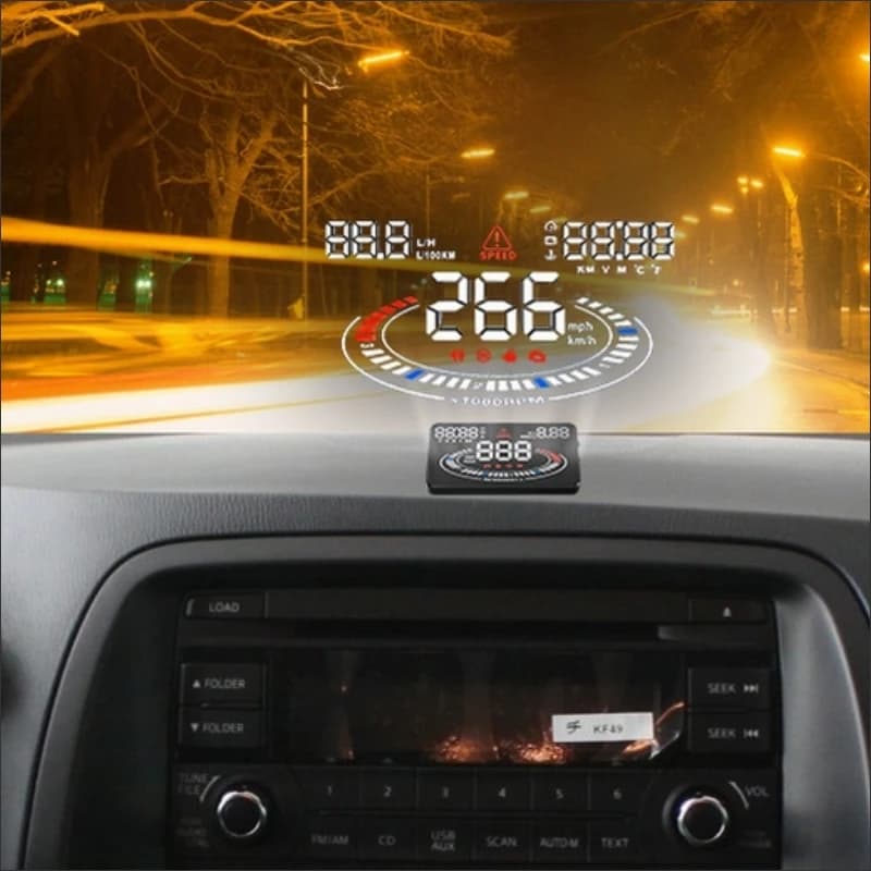 Display Head-Up HUD per Ford Galaxy MK3 MK4 2006-2023, Schermo per Guida Sicura, Proiettore Speciale Riflettente sul Parabrezza