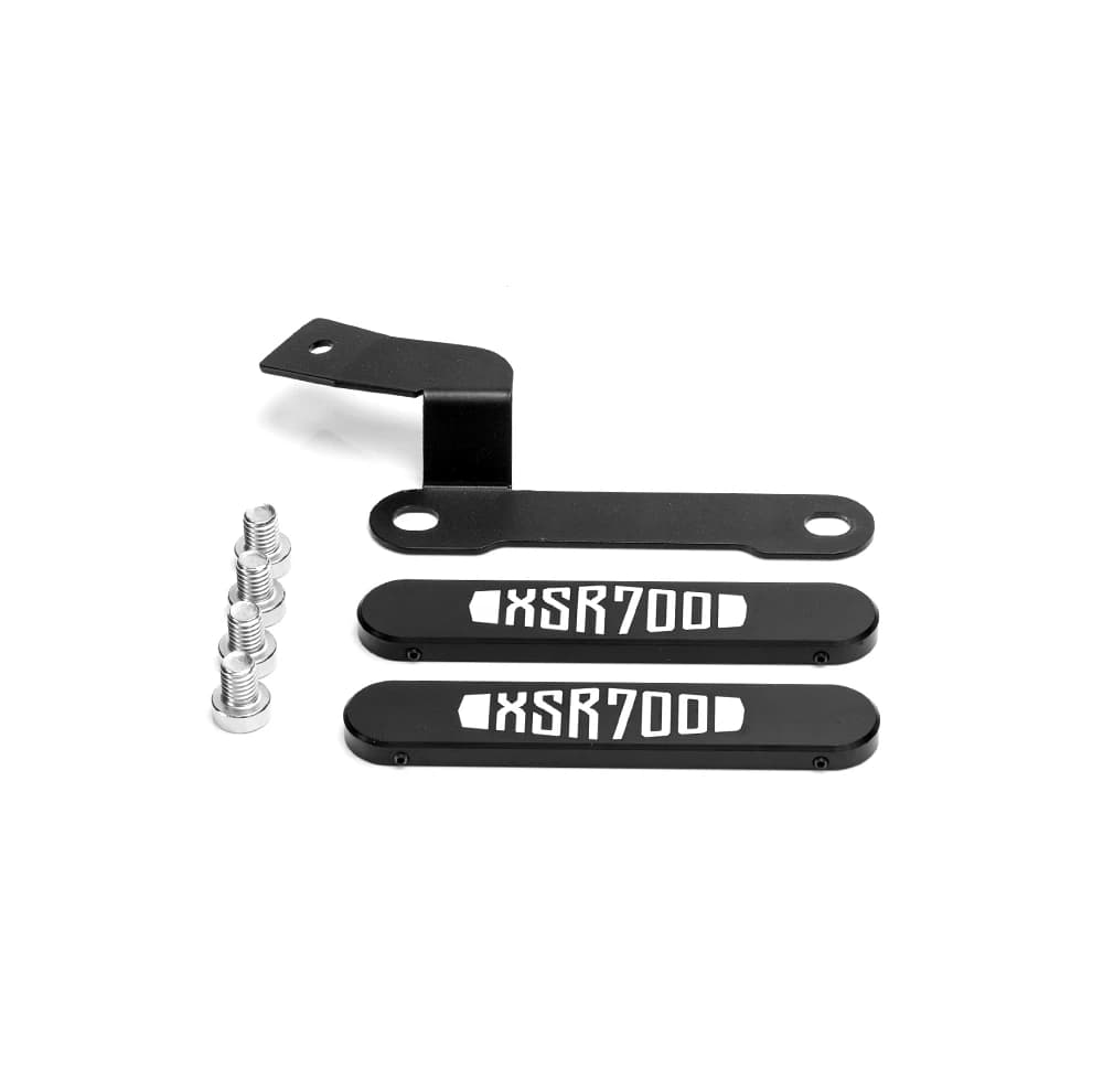 Per Yamaha XSR700 XSR 700 Del Passeggero Poggiapiedi Piastra di Chiusura di Rimozione Set