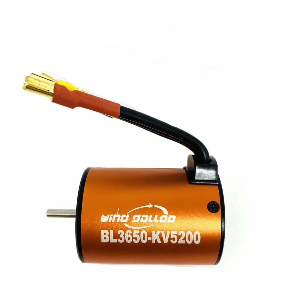 Motore Brushless Impermeabile 1:10 BL3650 3900KV 4300KV 5200KV Motore Brushless Sensorless 4 Poli per RC 1/10 Auto Barca