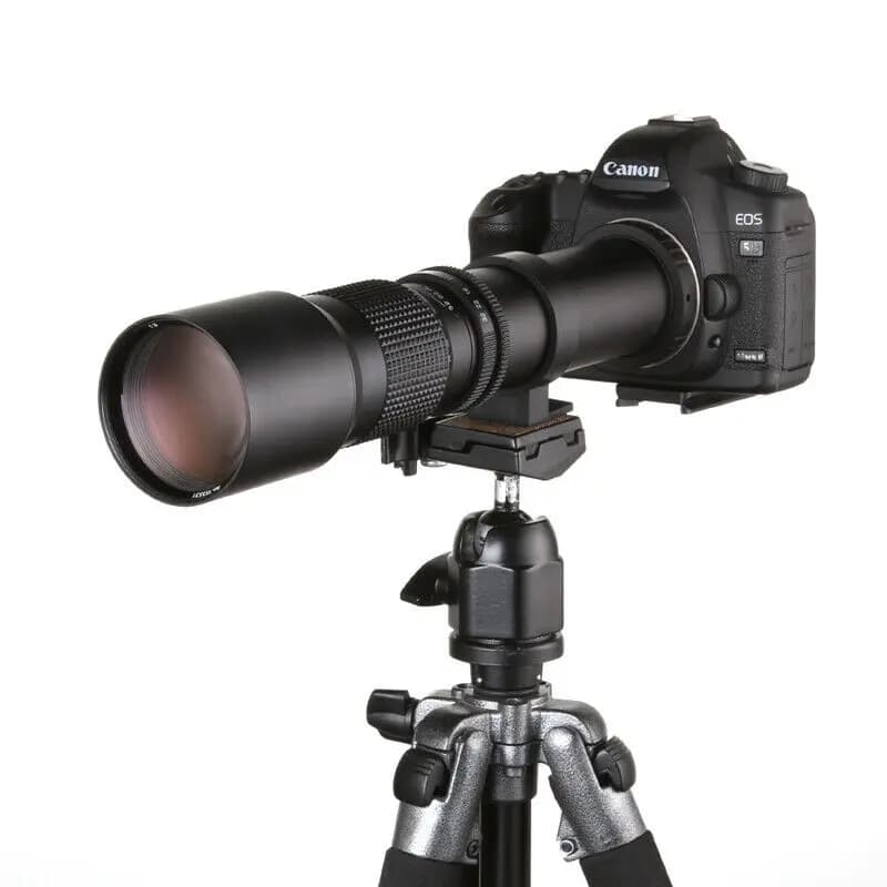 Jintu 500mm f/8.0 Telephoto lens Manual for Canon EOS 100D 200D 1100D 1200D 1300D 7DII 6DII 550D 750D 800D 77D Camera