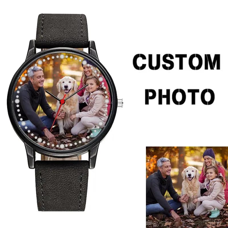 BSL996 Customized Women's Watch Quartz Movement Japanese Men's Watch OEM Logo Brand Logo Print Your Unique Design Picture Relojes