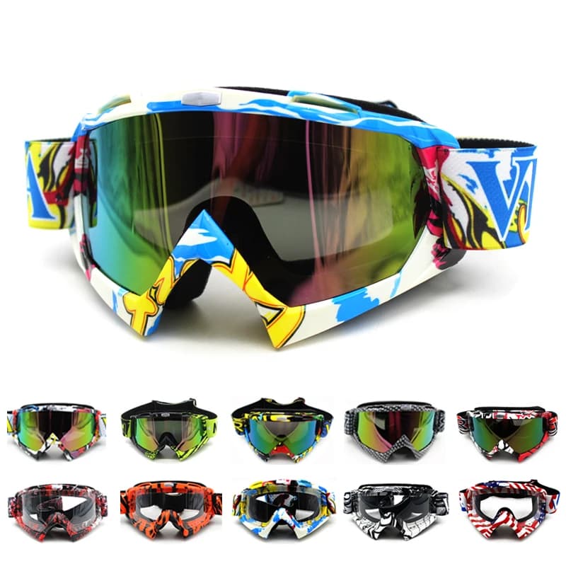 ROAOPP Oculos Occhiali Da Moto Occhiali Ciclismo MX off road Caschi Da Sci Sport Occhiali Moto Dirt Bike Racing Moto Occhiali di Protezione