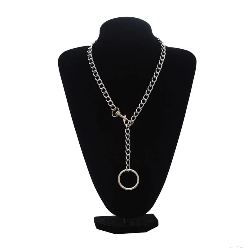 Punk Chain Chokers Necklace egirl aesthetic eboy chains necklace grunge style kawaii emo goth accessories