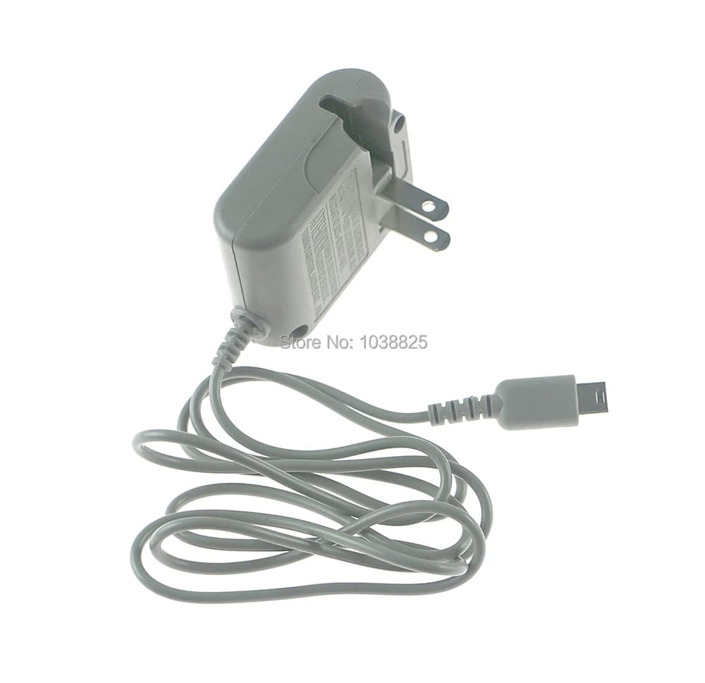 Adattatore di Alimentazione AC, Caricabatterie da Muro per Casa e Viaggio per Nintendo DS Lite DSL NDSL, Spina USA