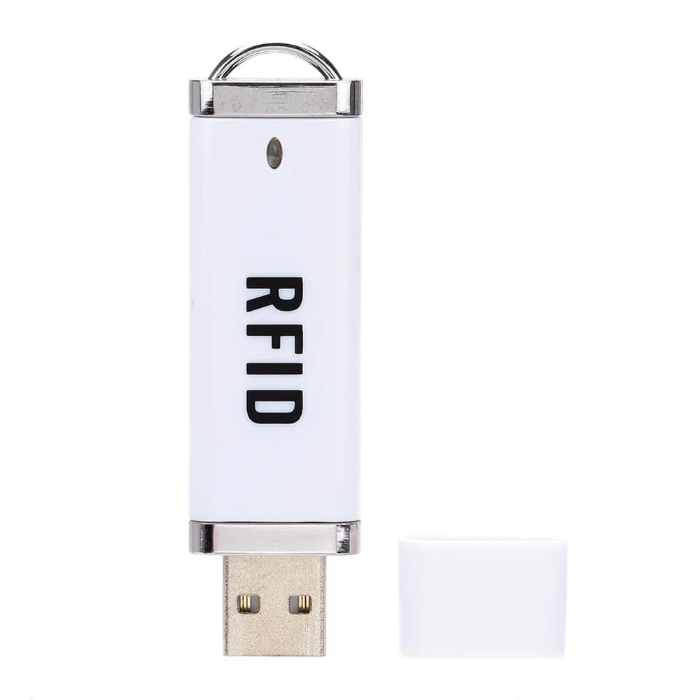 Supporto interfaccia USB mini lettore RFID IC 125KHz da 13,56 MHz per Android Windows