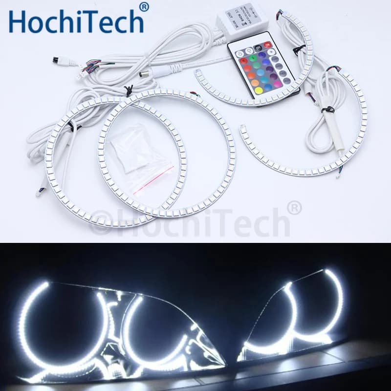 Per LEXUS IS200 IS300 1998 1999 2000 2001 2002 2003 2004 2005 Kit occhi di angelo Led multicolore anelli RGB luce diurna DRL
