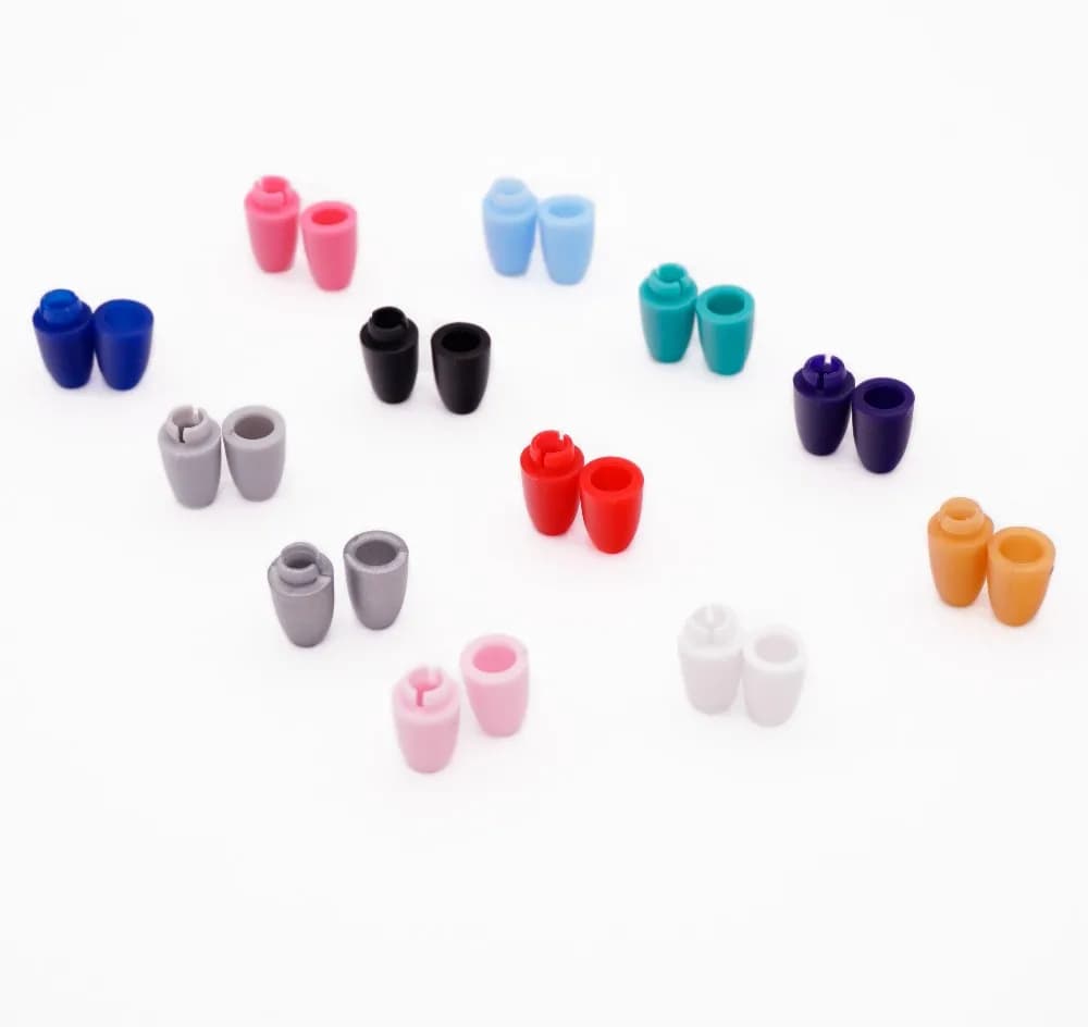 Sutoyuen 200pcs di Plastica Breakaway Della Collana dei Catenacci per Collane & Monili Che Fanno Del Braccialetto di Sicurezza Lobster Chiusura Accessori FAI DA TE