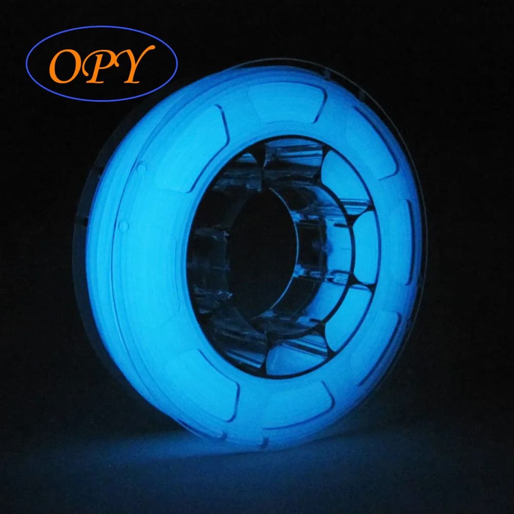 3D Printing Fluorescent Filament in Plastic, 3D Printer Material 1.75mm, 1kg, 100g, 10m - Store Brazil, Yemen Shipping