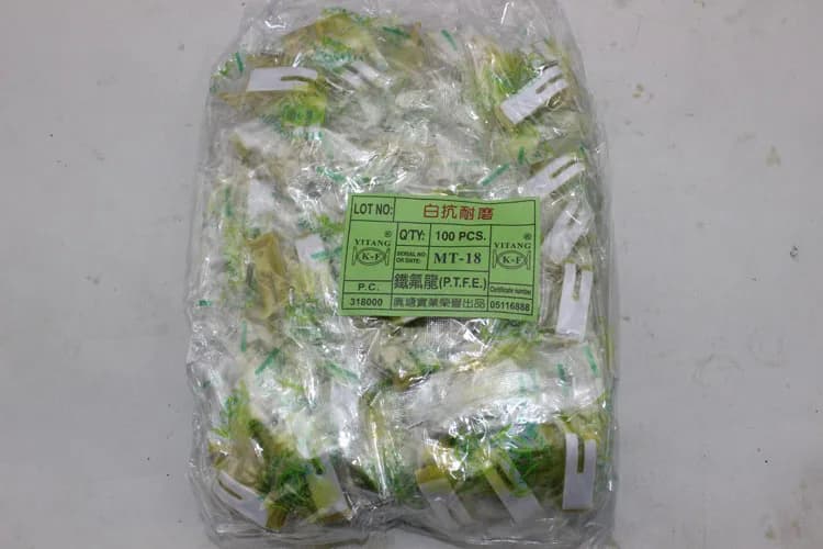 100pcs accessori per macchine NT-18 Dichotomanthes piedino Oxford piedino a pressione piastra a pressione in plastica piedini a pressione